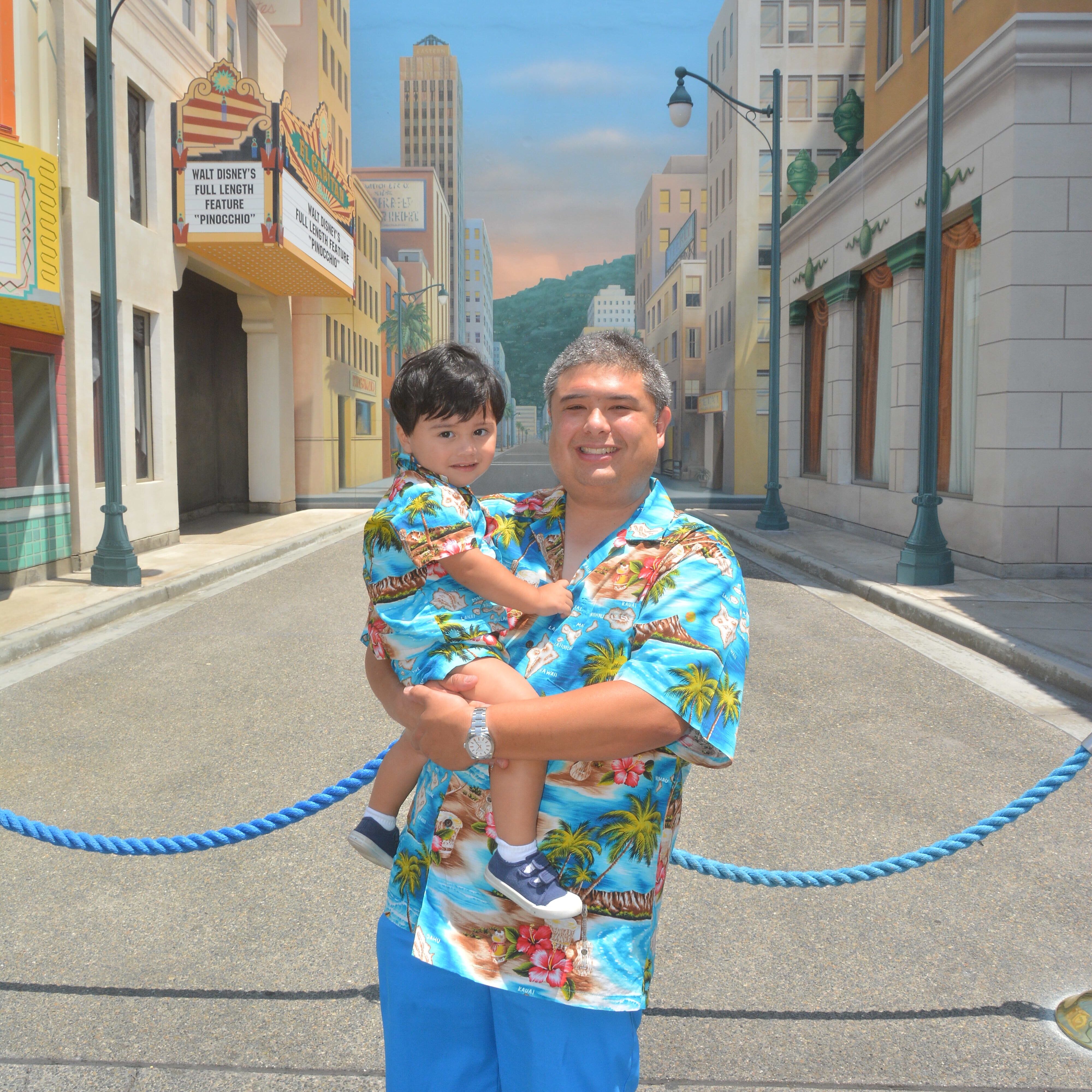 daddy and baby pie DCA